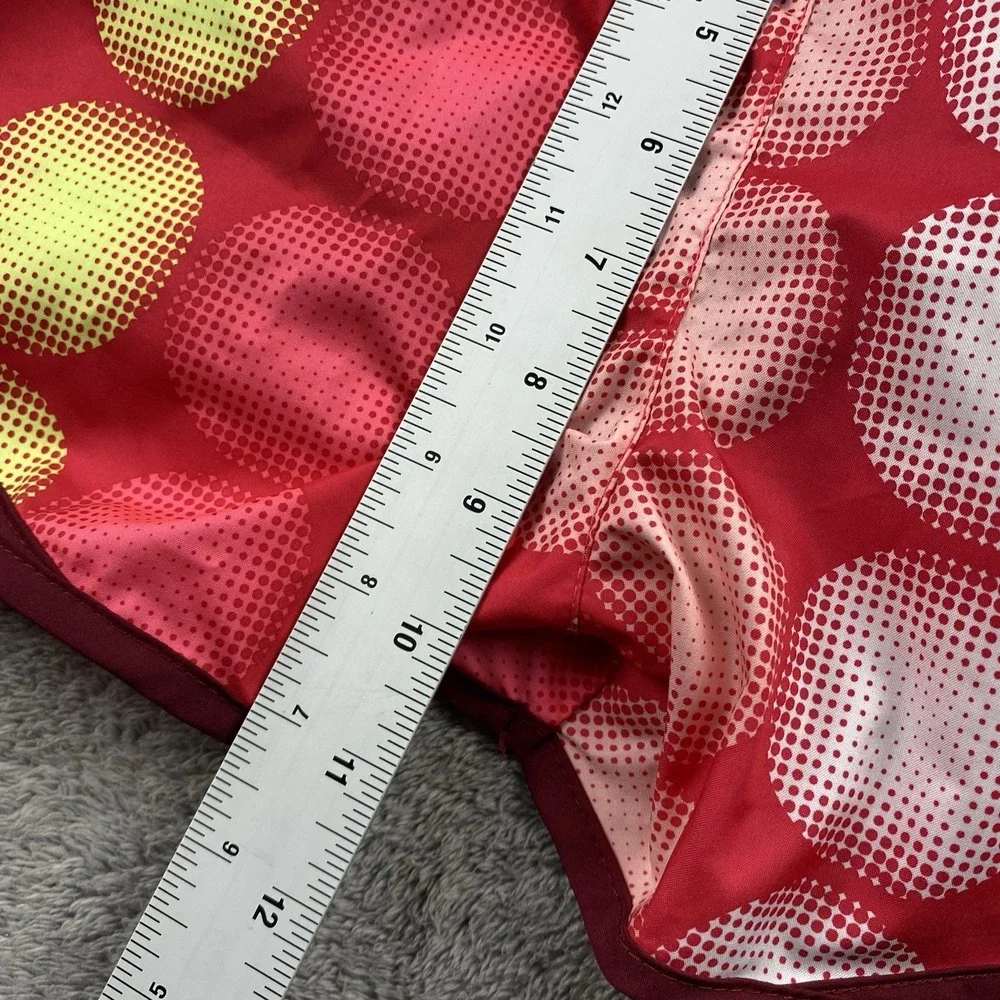Nike Dri Fit Shorts Womens Size XS Red Circle‎ Dots Athletic